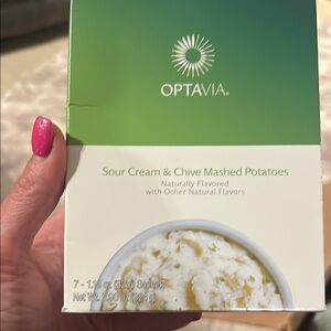 Sour cream and chive mashed potatoes